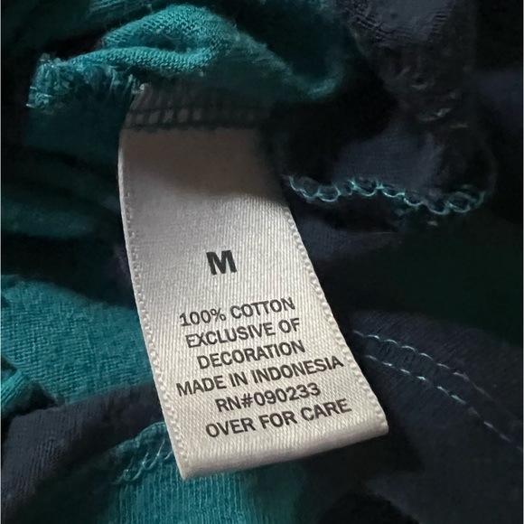 Blue & Navy Striped Boxy Tee - Picture 5 of 7